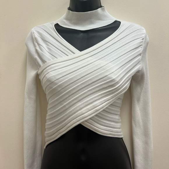 Princess Polly Tops - Princes Polly White Long Sleeve Top xs/s